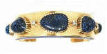 DON JUAN LANDERS TURQUOISE 14K GOLD BRACELET