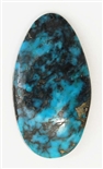 NATURAL BLUE DIAMOND TURQUOISE CABOCHON 14 cts