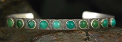 LOVELY NAVAJO INGOT ROW BRACELET