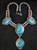 STUNNING MORENCI TURQUOISE NECKLACE