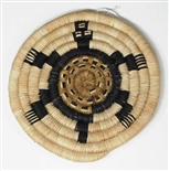 Hopi Coil Plaque, Turtle Design c. 1950