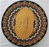 Hopi Wicker Plaque Geometric Design