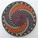 Hopi Wicker Plaque Storm Design