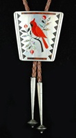 DENNIS EDAAKIE 1965 CARDINAL BOLO TIE