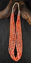 BEAUTIFUL KEWA MEDITERRANEAN CORAL NECKLACE