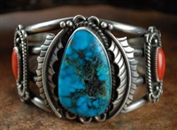 BEAUTIFUL MORENCI TURQUOISE BRACELET