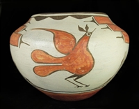 SEFERINA BELL POLYCHROME STORAGE JAR