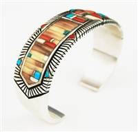 RAYMOND YAZZIE FOSSIL IVORY BRACELET