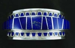 VERNON HASKIE INLAID LAPIS LAZULI BRACELET