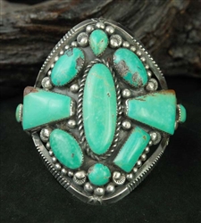 BEAUTIFULLY CRAFTED FOX TURQUOISE BRACELET