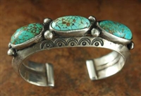 MARK CHEE #8 TURQUOISE BRACELET