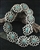 BISBEE TURQUOISE SANDCAST CONCHO BELT