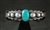 FRED HARVEY ERA BLUE GEM TURQUOISE BRACELET