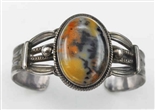 LOVELY MORRIS ROBINSON PETRIFIED WOOD BRACELET