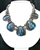 STRIKING BISBEE TURQUOISE COLLAR NECKLACE