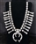 HOPI LEWIS LOMAY SQUASH BLOSSOM NECKLACE