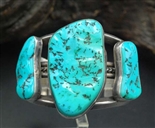 RARE TOM BURNSIDE LARGE TURQUOISE BRACELET