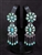 PRETTY FEDERICO TURQUOISE DANGLE EARRINGS