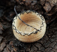 MINIATURE PAPAGO HORSEHAIR BASKET