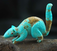 KAREN ZUNIE TURQUOISE SQUIRREL FETISH