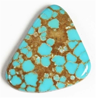 NATURAL #8 TURQUOISE CABOCHON 15.6 cts