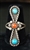 LOVELY NAVAJO TURQUOISE & CORAL RING