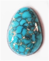 NATURAL INDIAN MOUNTAIN TURQUOISE CABOCHON 6.5 cts