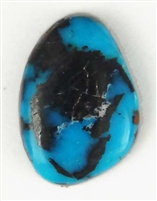 NATURAL TYRONE TURQUOISE CABOCHON 4 CTS