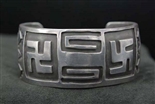 RARE RALPH TAWANGYAOUMA HOPI OVERLAY BRACELET