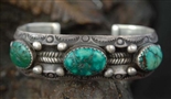 HISTORIC 1920's NAVAJO TURQUOISE BRACELET