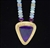 CHERYL YESTEWA OPAL AND SUGILITE 18K NECKLACE