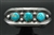 HOPI LEWIS LOMAY BLUE GEM TURQUOISE BRACELET