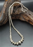 LONG NAVAJO PEARL BEAD NECKLACE