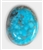 NATURAL MORENCI TURQUOISE CABOCHON 17.5 cts