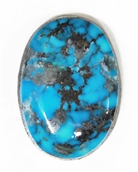 NATURAL MORENCI TURQUOISE CABOCHON 18 cts