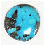 NATURAL MORENCI TURQUOISE CABOCHON 14 cts