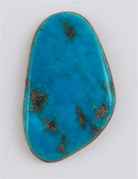NATURAL MORENCI TURQUOISE CABOCHON 28cts