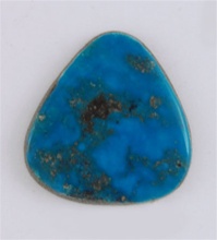 NATURAL MORENCI TURQUOISE CABOCHON 14cts