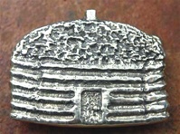 Gary Custer tufa cast belt buckle.