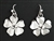 ARTIE YELLOWHORSE STERLING FLOWER EARRINGS