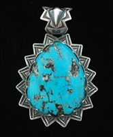 JACOB MORGAN MORENCI TURQUOISE PENDANT