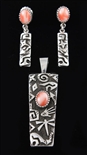 KEE YAZZIE LOVELY PACIFIC PINK CORAL SET