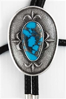 DARRYL DEAN BEGAY MORENCI TURQUOISE BOLO