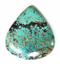 NATURAL PILOT MOUNTAIN TURQUOISE CABOCHON 24 cts