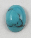 3ct PERSIAN TURQUOISE CAB