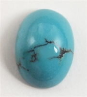 9ct PERSIAN TURQUOISE CAB