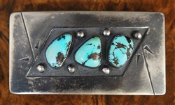 VINTAGE VILLA GROVE TURQUOISE BUCKLE