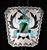 VINTAGE ZUNI KNIFEWING BOLO TIE