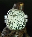 STEVE YELLOWHORSE NEW LANDERS TURQUOISE RING