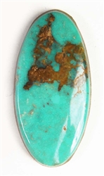 NATURAL PILOT MOUNTAIN TURQUOISE CABOCHON 12.5 cts